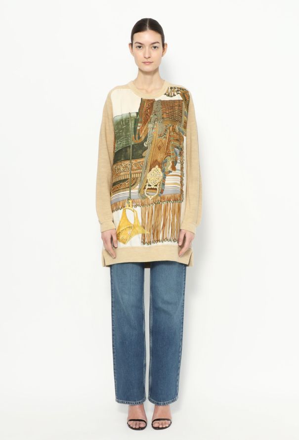 Hermès 2008 'Selle d'Apparat Marocaine' Twillaine Sweater - 3