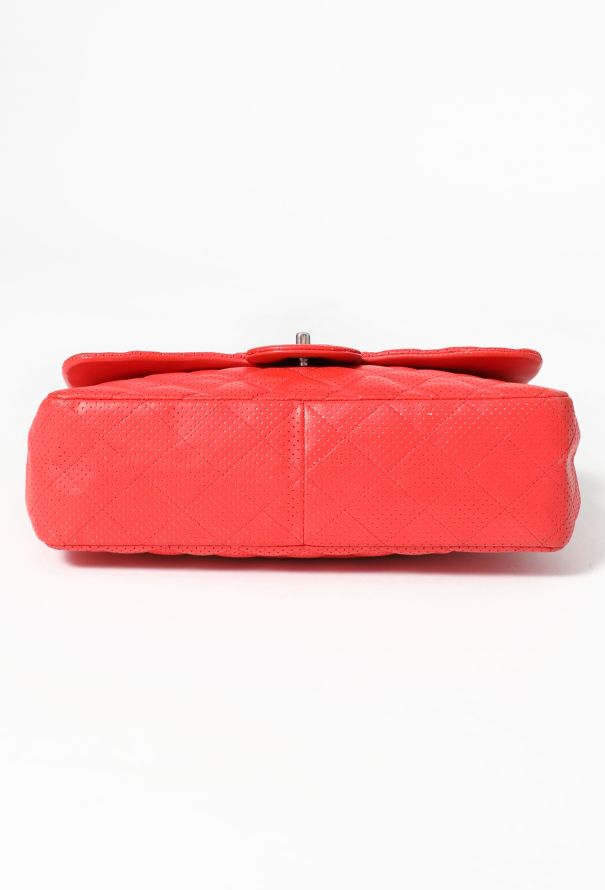 Chanel Perforated Jumbo Timeless Flap Bag - 6