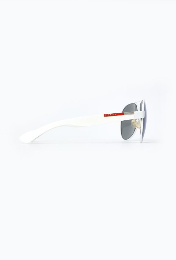 Prada 2023 Linea Rossa Aviator Sunglasses - 3