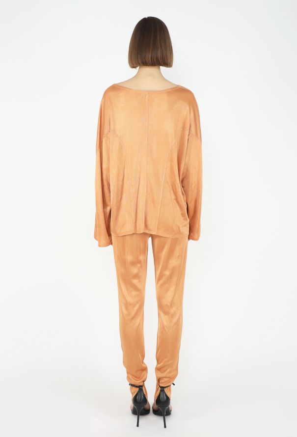 Alaïa 1985 Jersey Stirrup Ensemble - 7