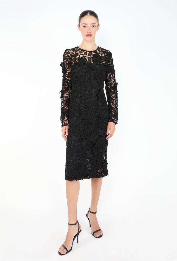 Prada Guipure Lace Dress, F/W 2008 - 5