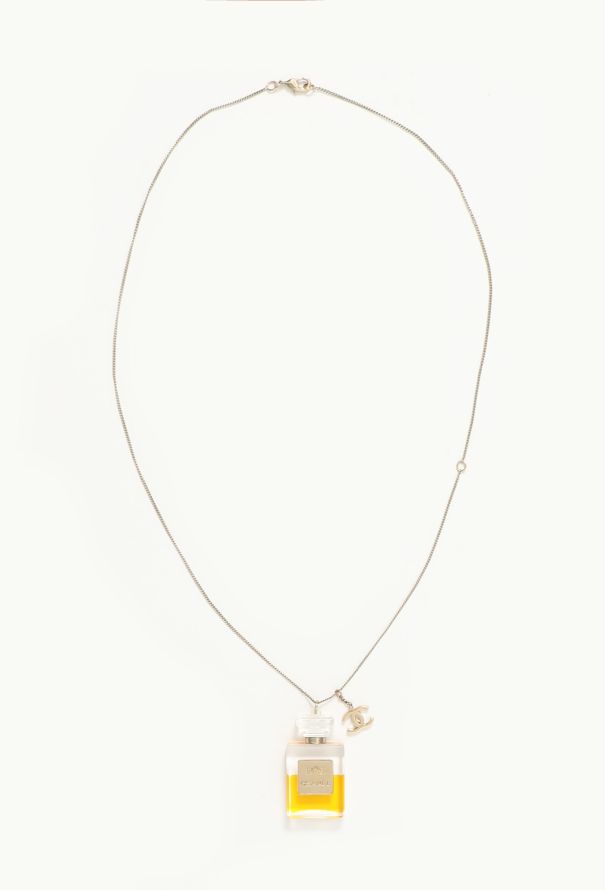Chanel F/W 2004 N°5 Pendant Necklace - 4