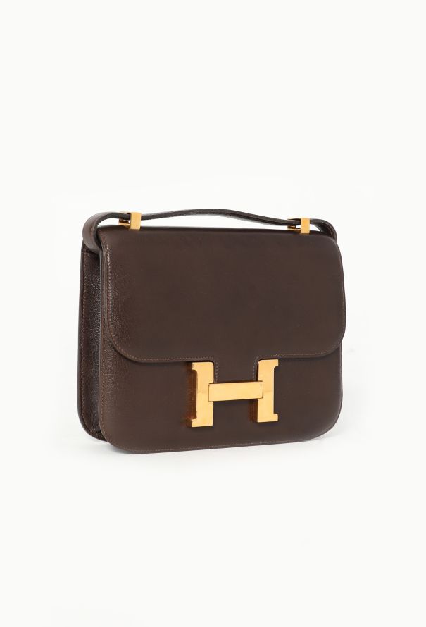 Hermès Brown Calfskin Constance 24 - 4
