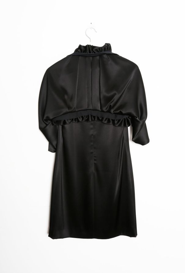 Balenciaga Charmeuse Ruffled Bolero Set - 7