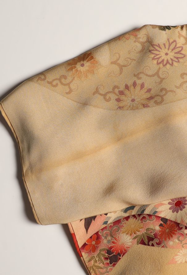 World Treasures '50s Authentic Japanese Floral Kimono - 5