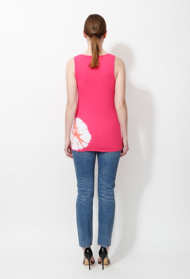Calvin Klein S/S 2019 Pink Tie Dye Tank - 5