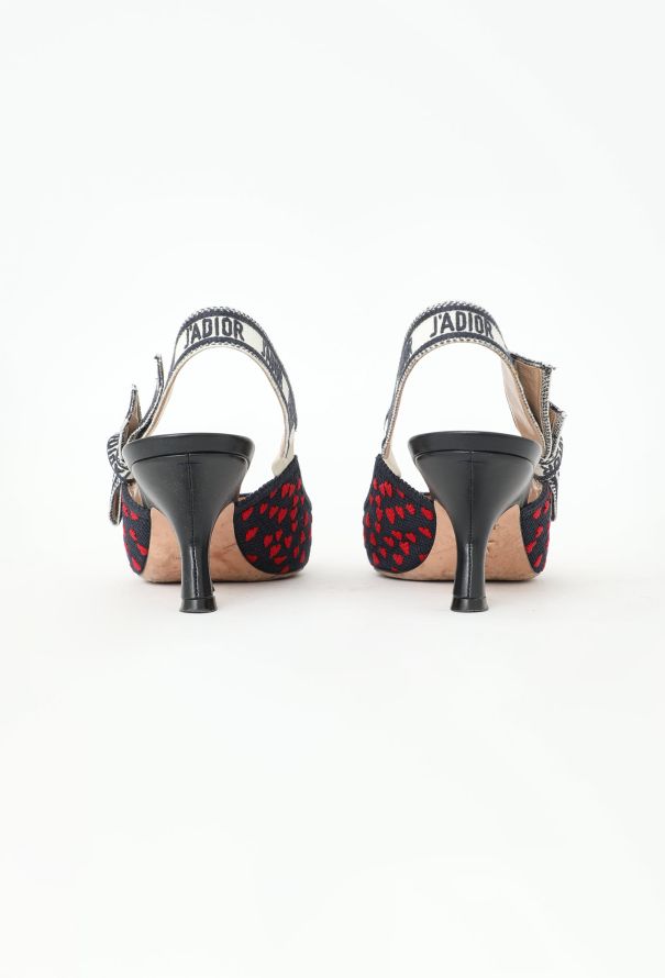 Dior 2021 J'Adior Heart Slingback Pumps - 5