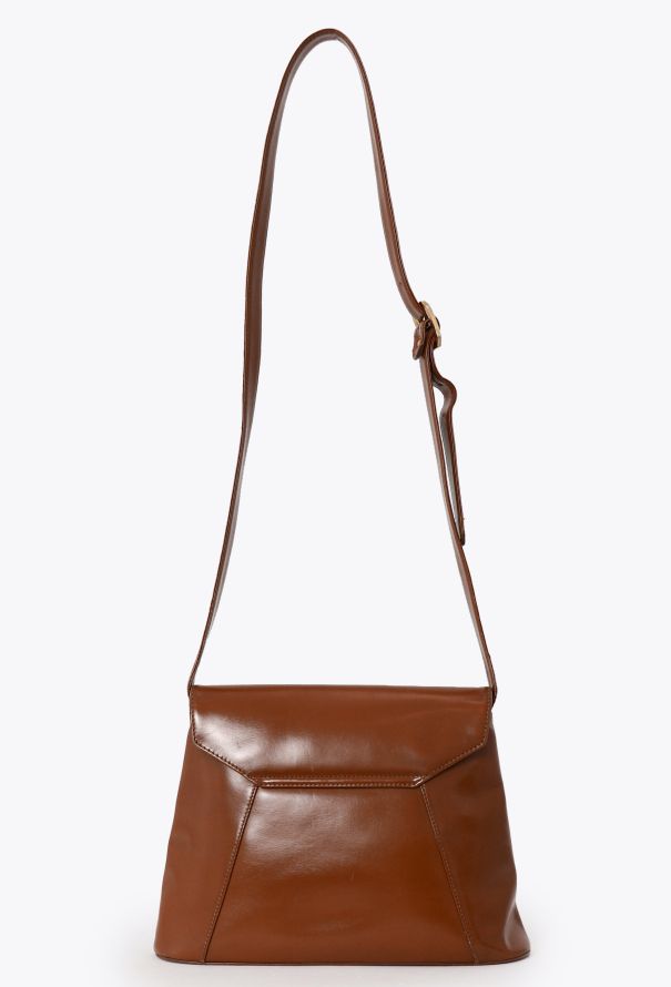 Saint Laurent '90 YSL Cognac Bag - 4