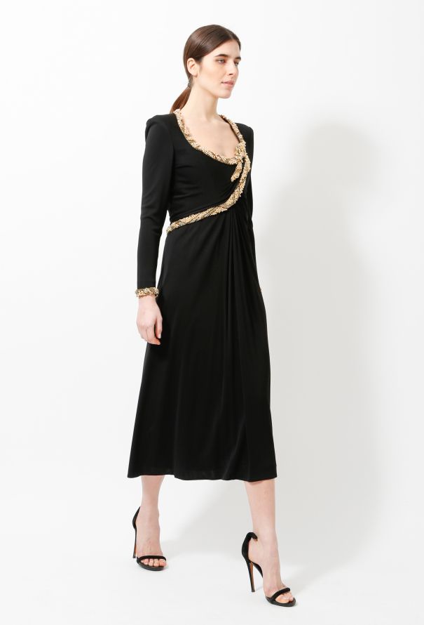 80s Bob Mackie Embellished Dress - 2