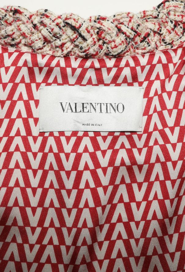 Valentino 2021 Sensation Embellished Tweed Jacket - 6