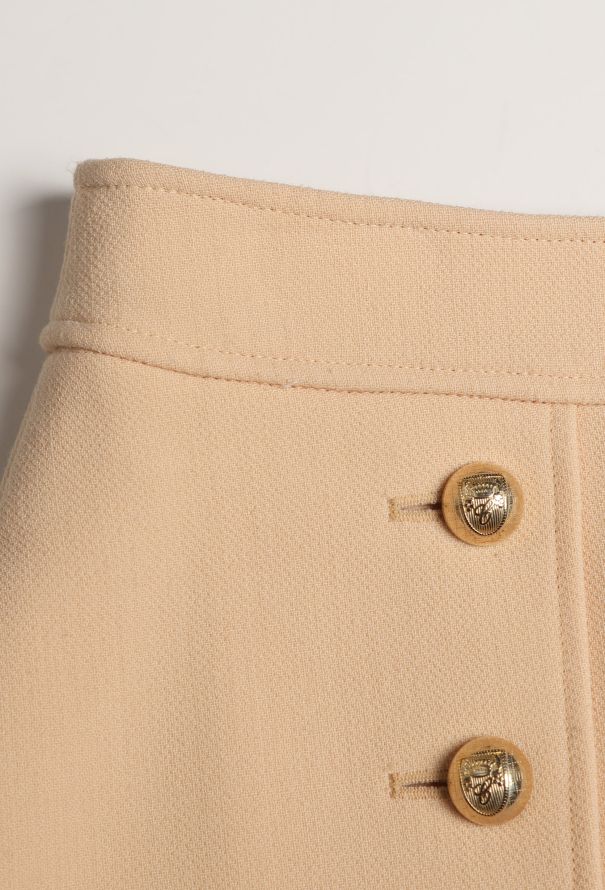 Chloé Pleated Crêpe Skirt - 7