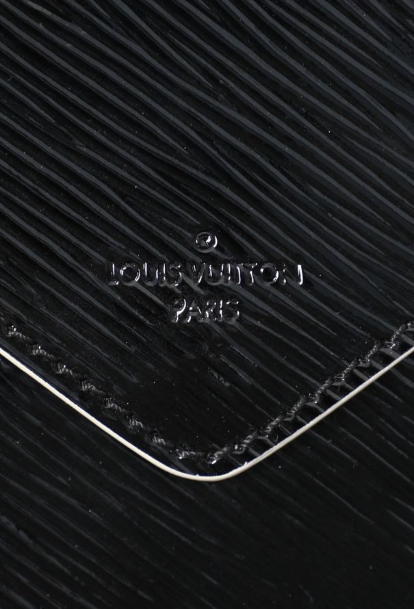 Louis Vuitton Black Epi Envelope Pouch - 10