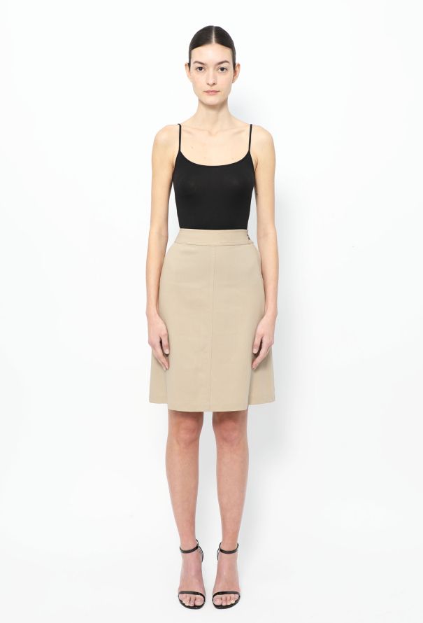 Chanel Classic A-Line 'CC' Skirt - 3