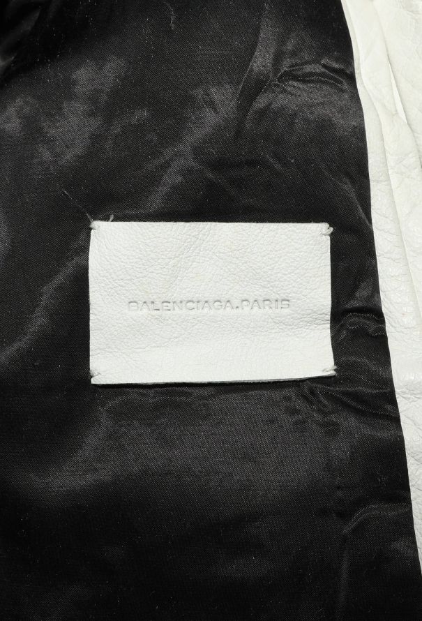 Balenciaga 2011 Leather Bomber Jacket - 6