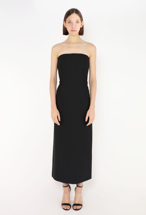 The Row Pre-Fall 2023 Ward Strapless Dress - 1