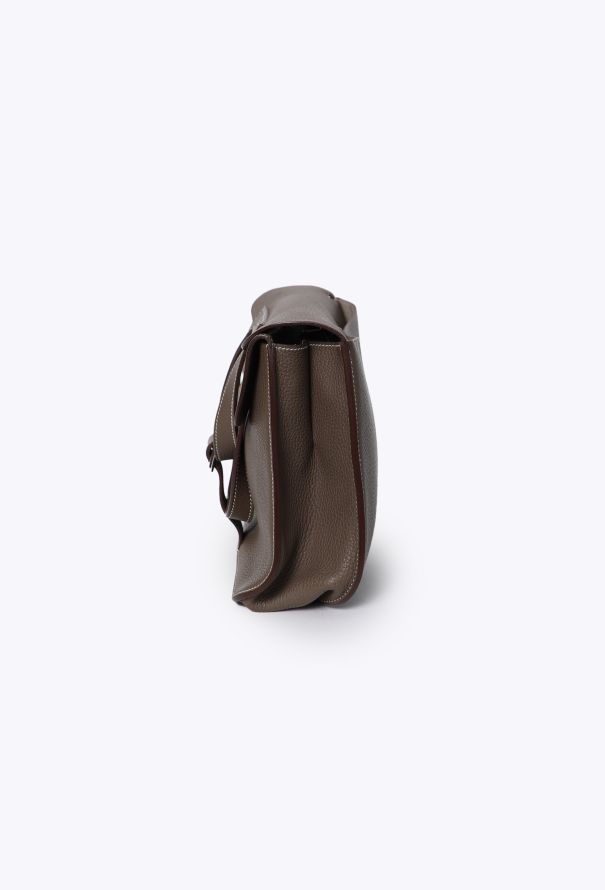 Hermès Étoupe Taurillon Clémence Halzan 31 - 7