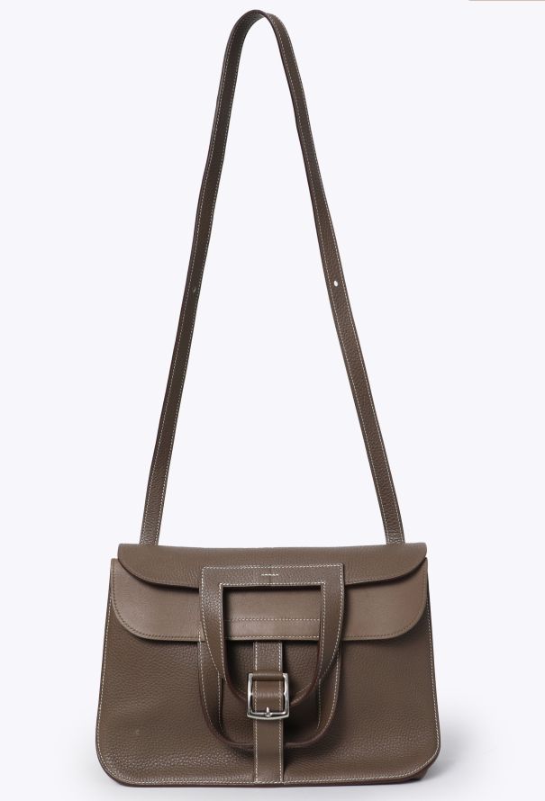 Hermès Étoupe Taurillon Clémence Halzan 31 - 2