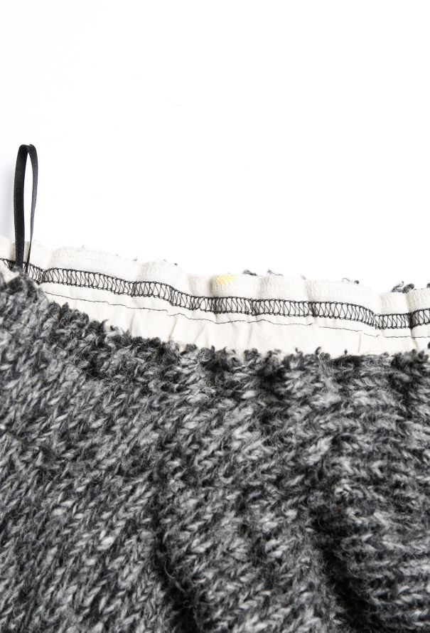 Comme des Garçons Flared Wool Knit Skirt - 6