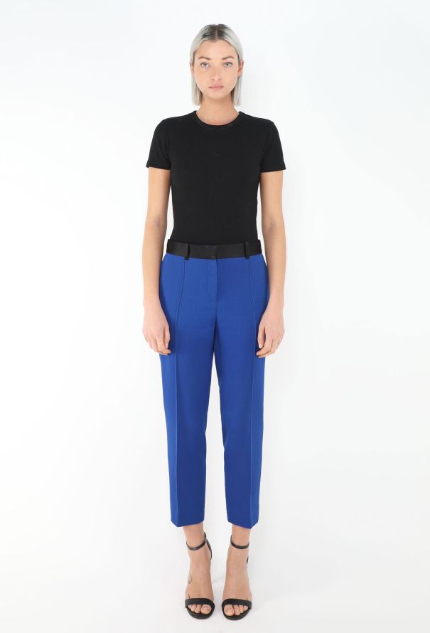 Céline Pre-Fall 2011 Blue Smoking Trousers - 1