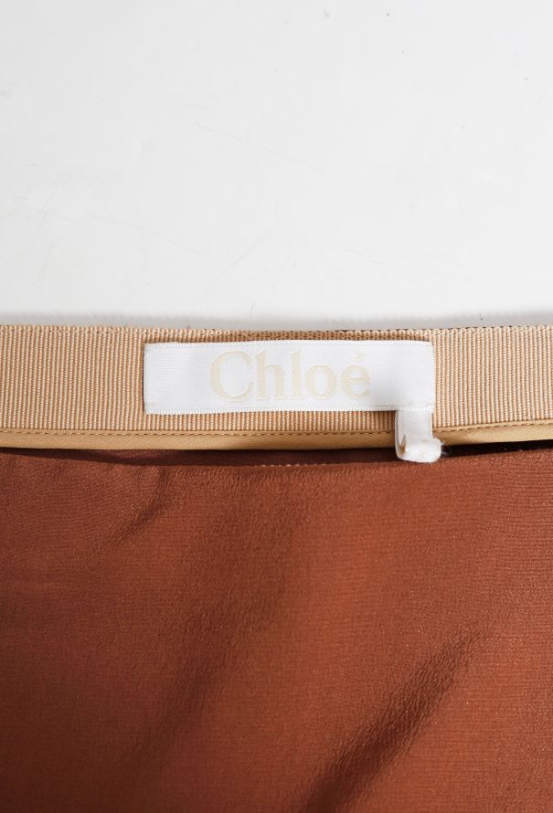 Chloé F/W 2018 Asymmetrical Silk Skirt - 6