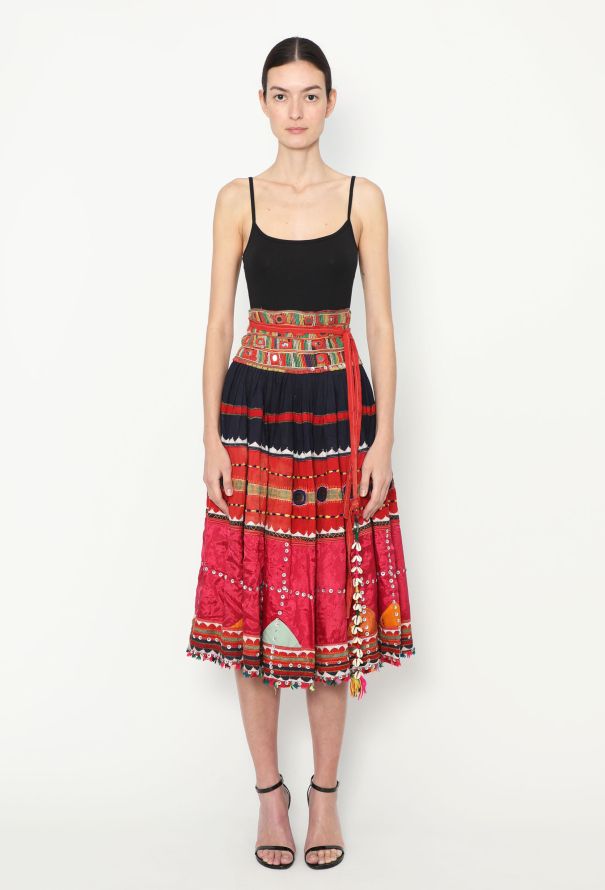 World Treasures 1950s Authentic Banjaran Wrap Skirt - 3
