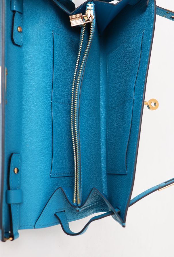 Hermès 2021 Bleu Frida Mysore Kelly To Go - 11
