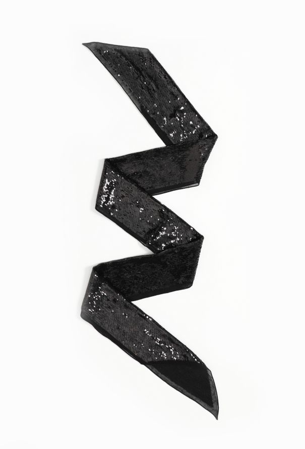 Saint Laurent Paillette Scarf - 1