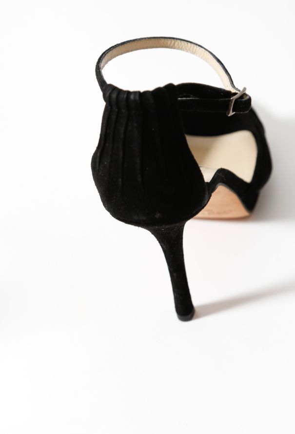 Modern Designers Jimmy Choo Suede Strappy Sandals - 9