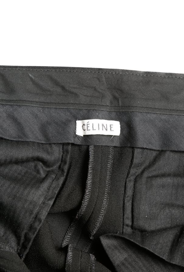 Céline Resort 2010 Black Smoking Trousers - 5