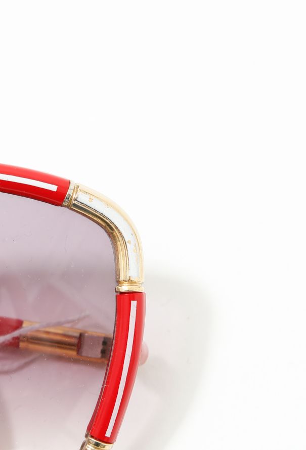 Exquisite Vintage Ted Lapidus '70s Oversized Sunglasses - 5
