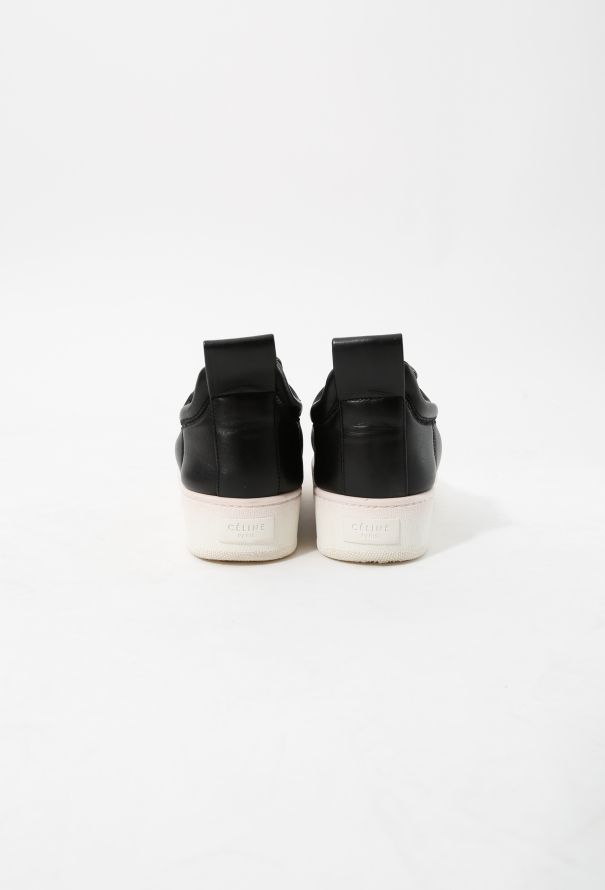 Céline Padded Leather Sneakers - 6