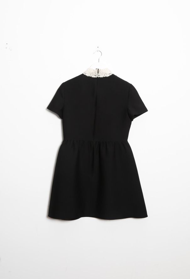 Valentino Lace Embroidered Dress - 7