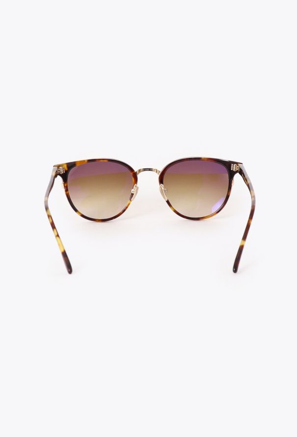 Masunaga Tortoiseshell Gradient Sunglasses - 5