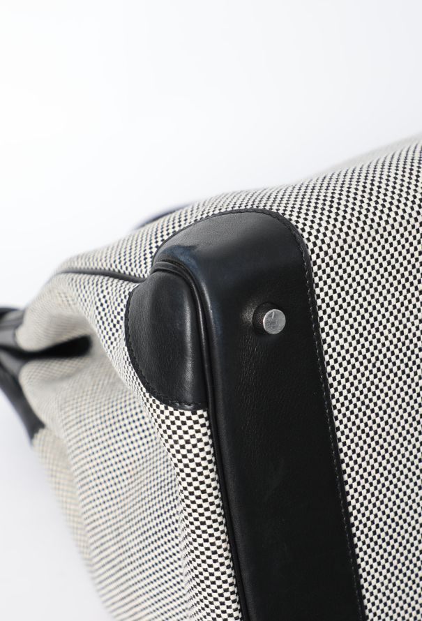 Hermès Evergrain & Toile Criss Haut à Courroies 40 - 10