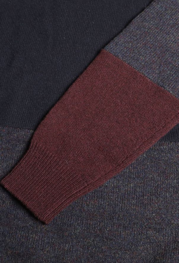 Céline Colorblock Wool Sweater - 7