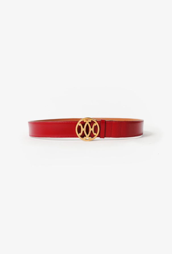 Hermès 1986 Calfskin 'Pola' Belt - 1
