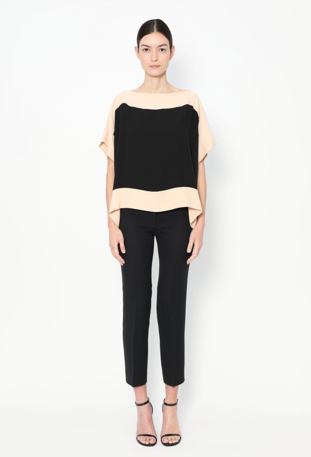 Dior Bicolor Silk Tunic Ensemble - 3