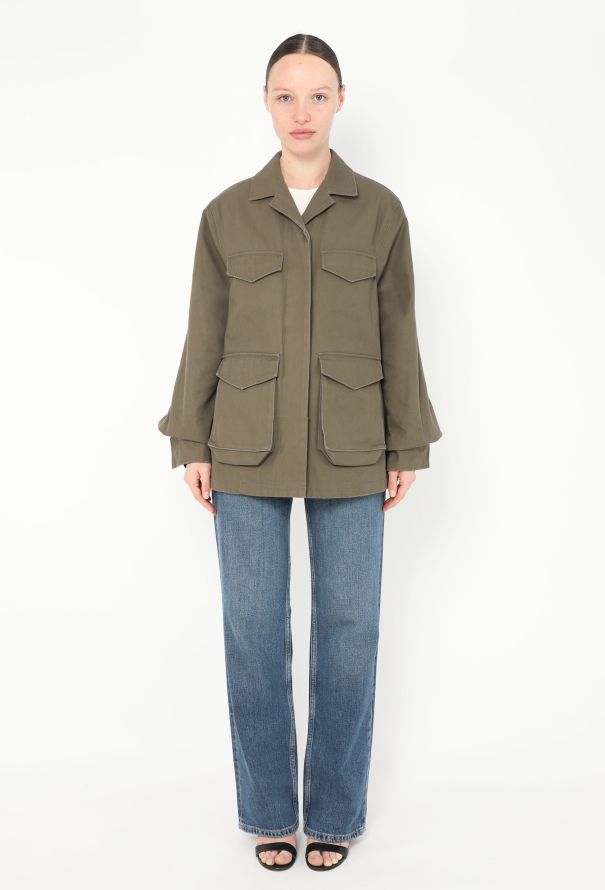 Toteme 2020 Avignon Army Jacket - 3
