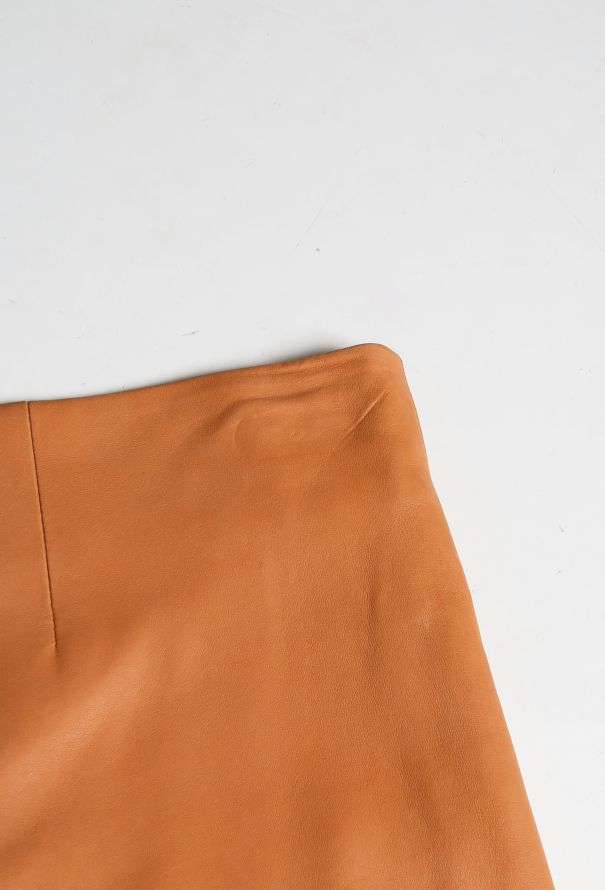 Chloé F/W 2014 Cropped Leather Trousers - 7