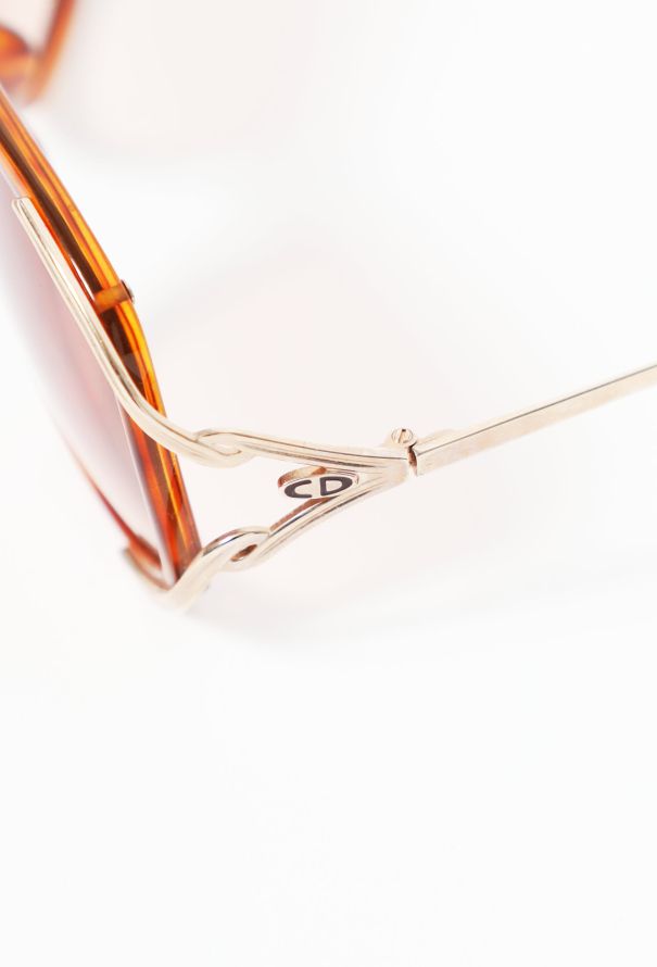Christian Dior Vintage Tortoiseshell Frame Sunglasses - 5