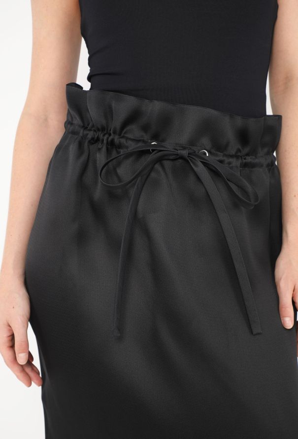Khaite F/W 2024 Ember Silk Drawstring Skirt - 5