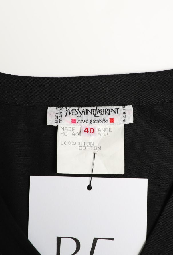 Saint Laurent 1996 Cotton Shift Dress - 6