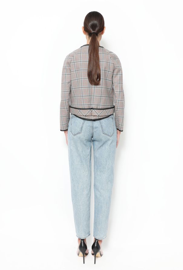 Balenciaga Pre-Fall 2008 Plaid Jacket - 5