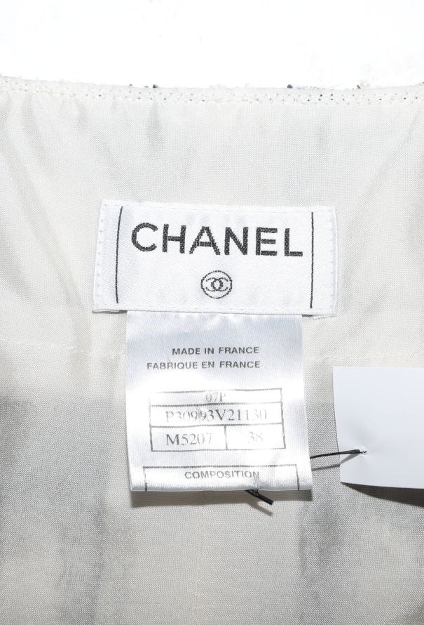 Chanel S/S 2007 Tweed 'CC' Wrap Skirt - 6