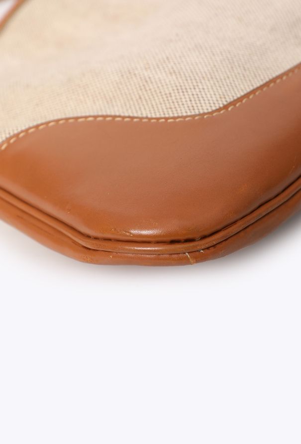 Hermès Vintage Box & Toile H Trim Bag - 7