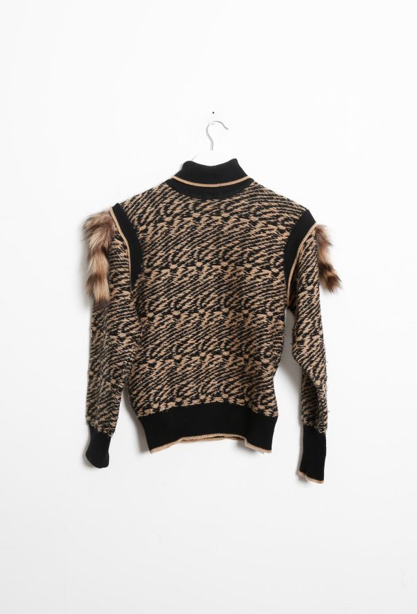 Balenciaga Collector F/W 2000 Cashmere Fur Sweater - 7