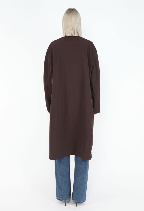 The Row 2025 Adan Nylon Trench Coat - 5