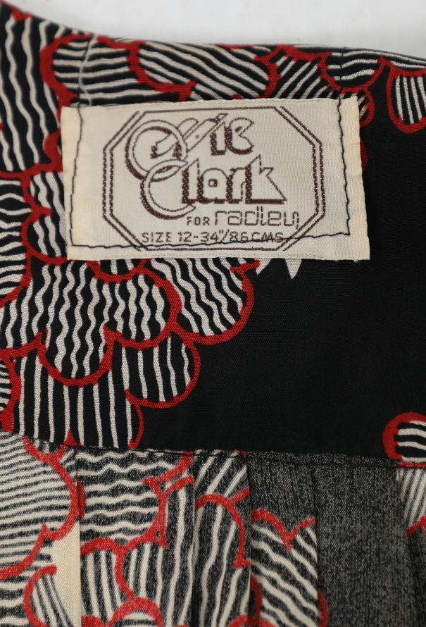 Ossie Clark '70s Printed Rayon Dress - 5