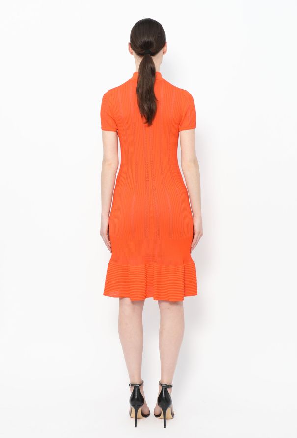 Alaïa 1992 Ribbed Polo Dress - 4