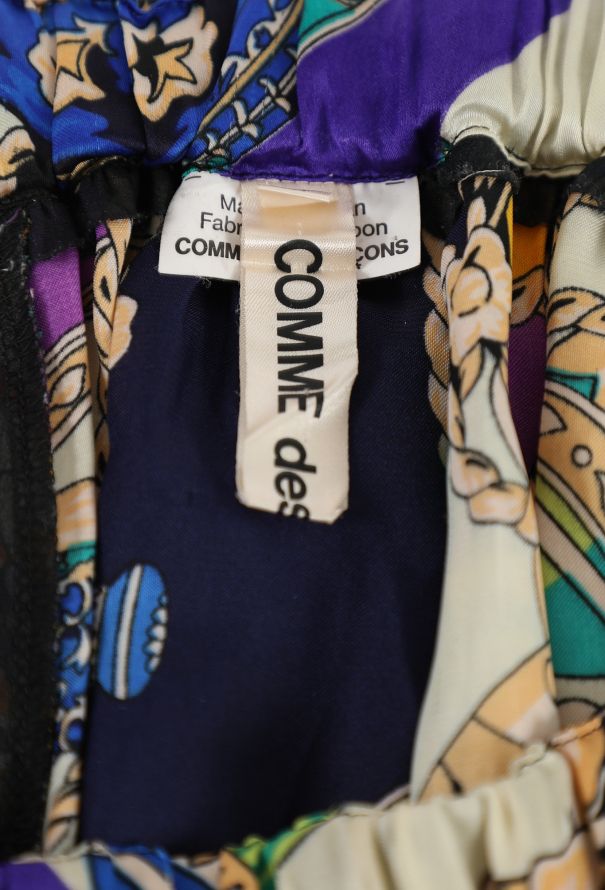 Comme des Garçons Floral Geometric Printed Skirt, 2018 - 5